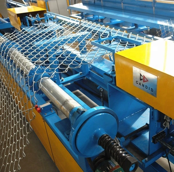 Automatic Low Price Single Wire Chain Link Fence Making Machine Wire Mesh Machine Supplier for Protection