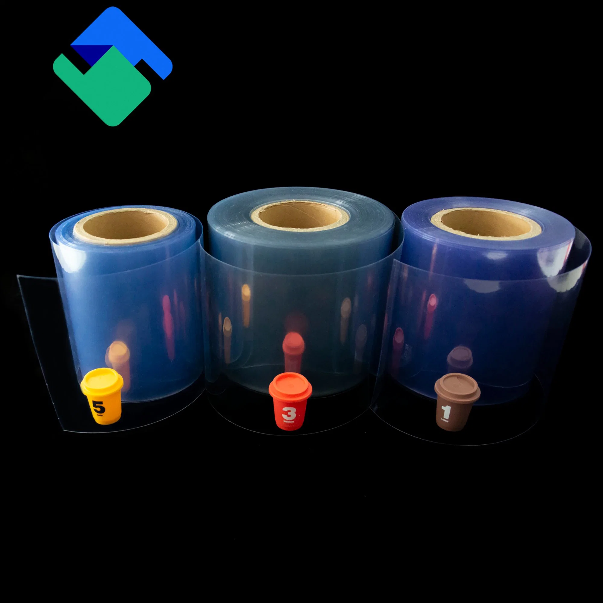 Jiangtai Plastic Super Clear PVC Film, PVC Transparent Film, Crystal PVC Film