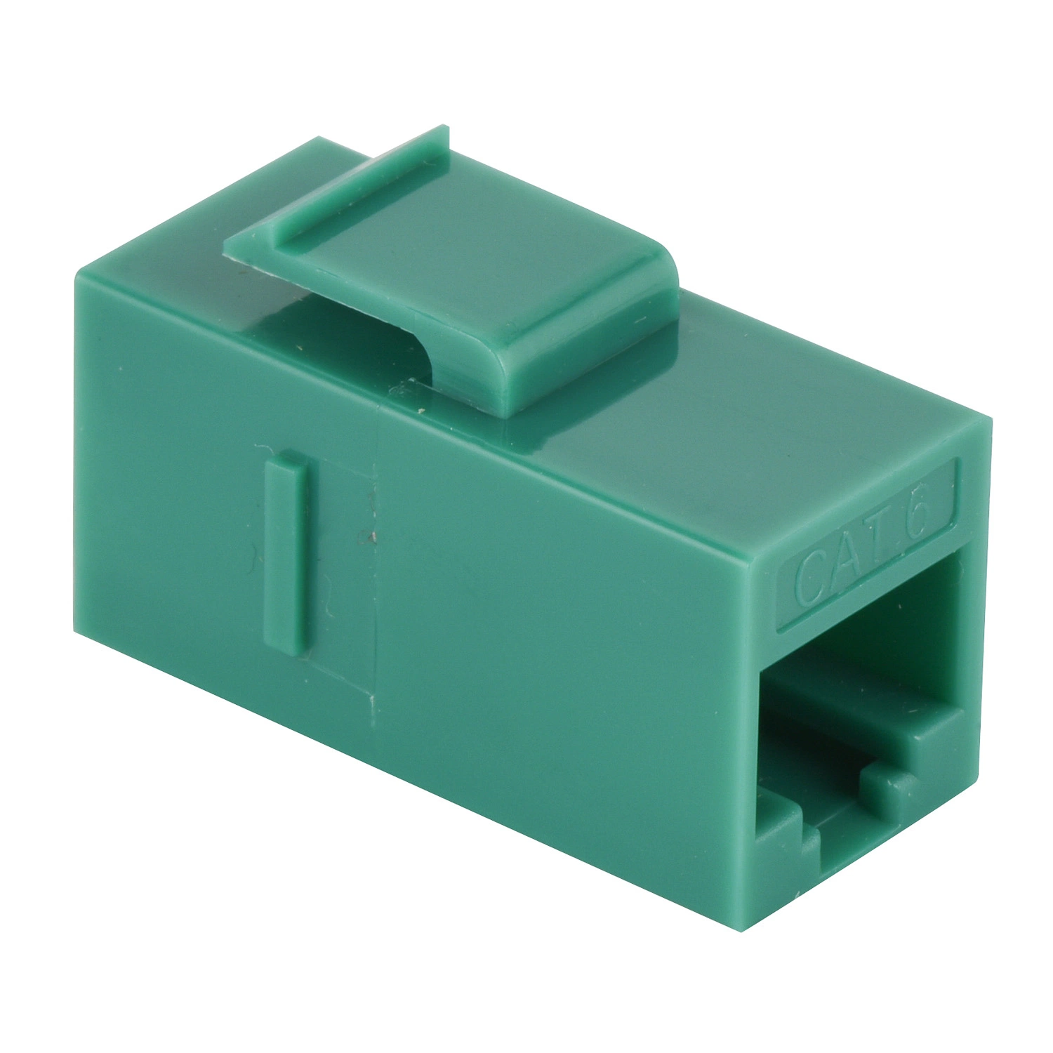 Acoplador de rede em linha RJ45 Keystone Jack, RJ45-RJ45, Cat 6 UTP