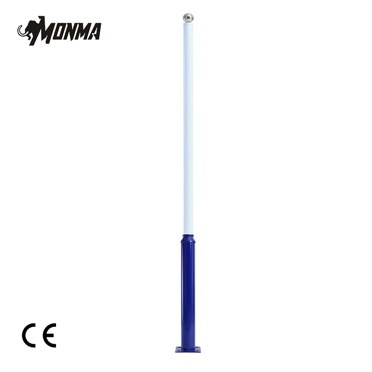 Customized Outdoor 4m 5m 6m 7m 8m 9m 10m 12m Double Single Arm Galvanized Steel Solar Street Light Pole Post Lamp Pole