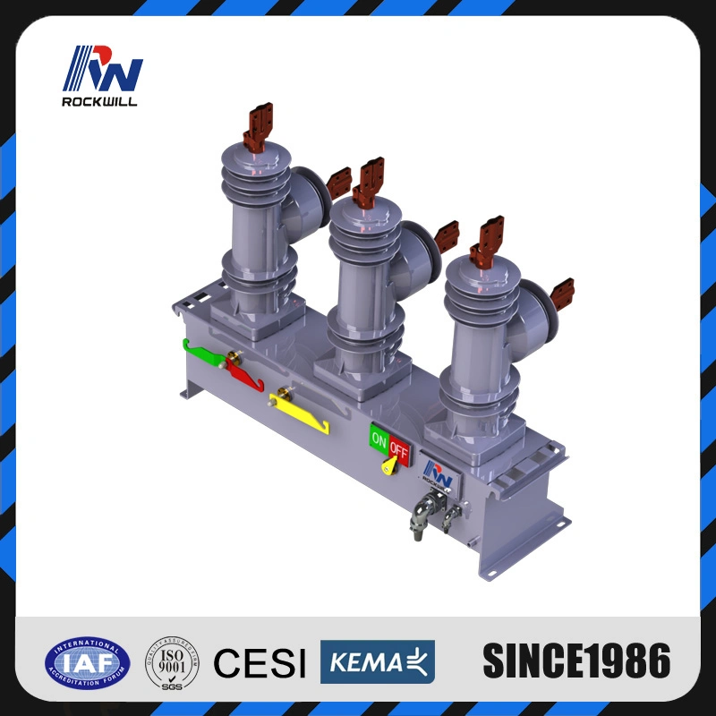 ISO9001 Rcw inteligente al aire libre el imán permanente 12kv de disyuntores de vacío