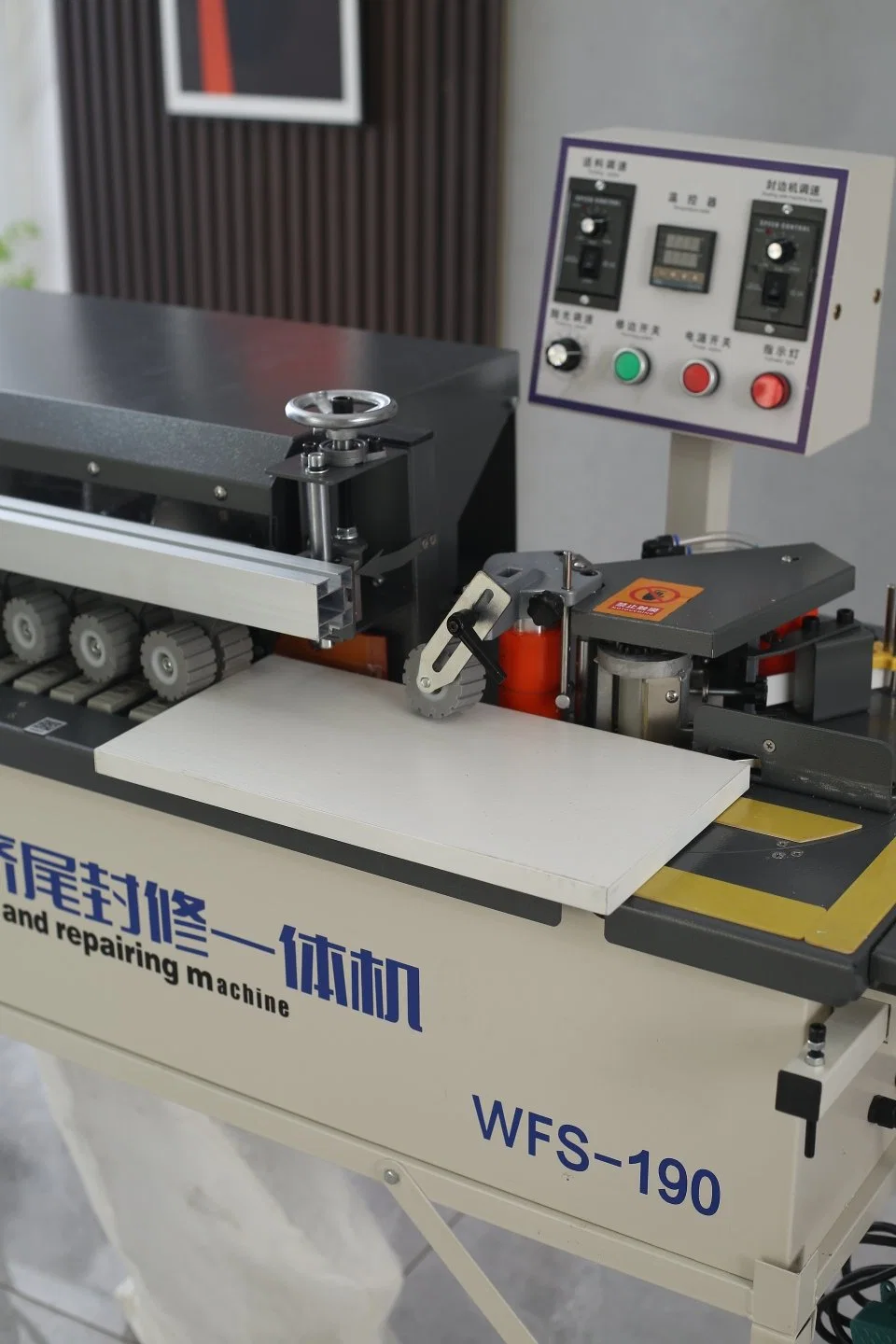 High quality/High cost performance  Customized Logo Professional Woodworking Edge Banding Machine in China