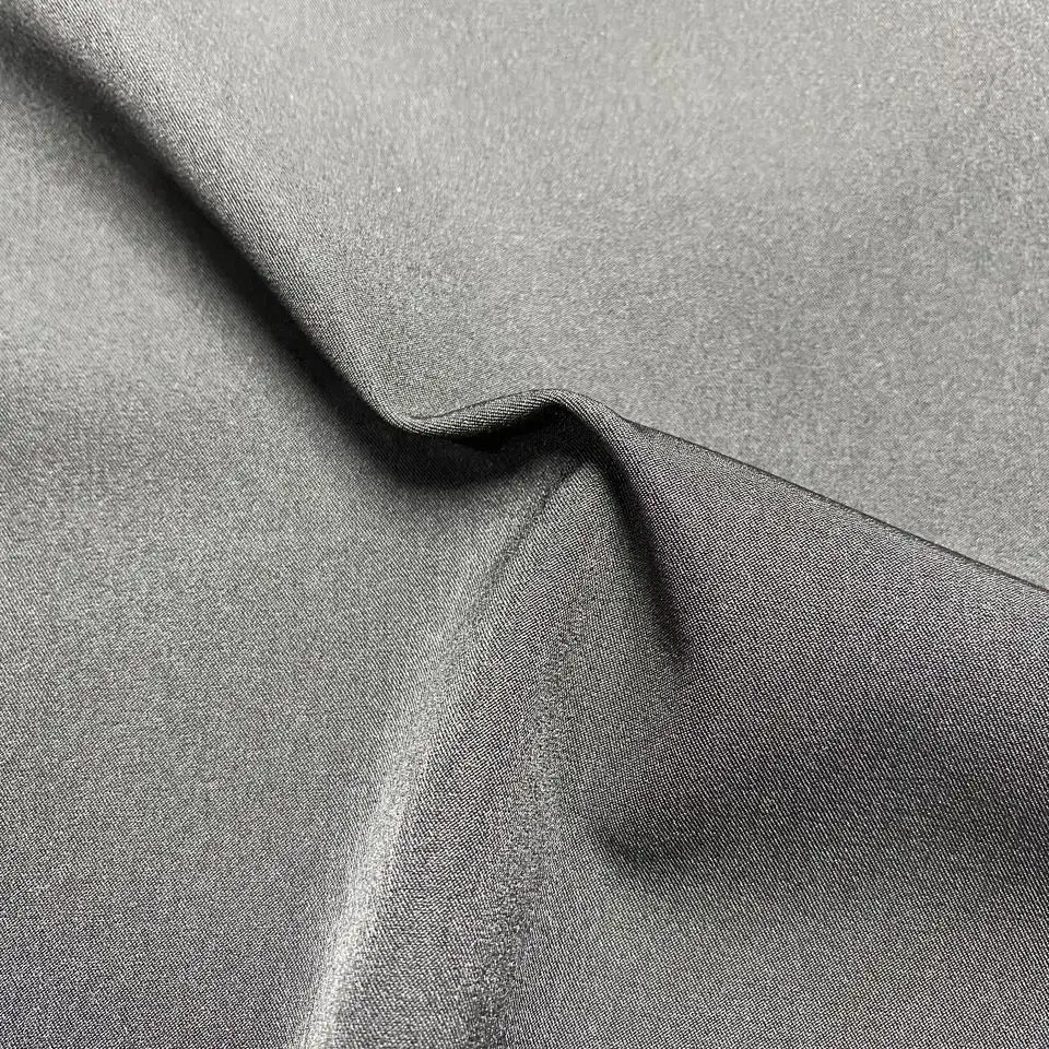 Fabric Manufacturing 100d High Stretch Knitting Fabric Four Way Spandex Fabric for Outdoor Sports Pants Coats Dress Pes Elastane