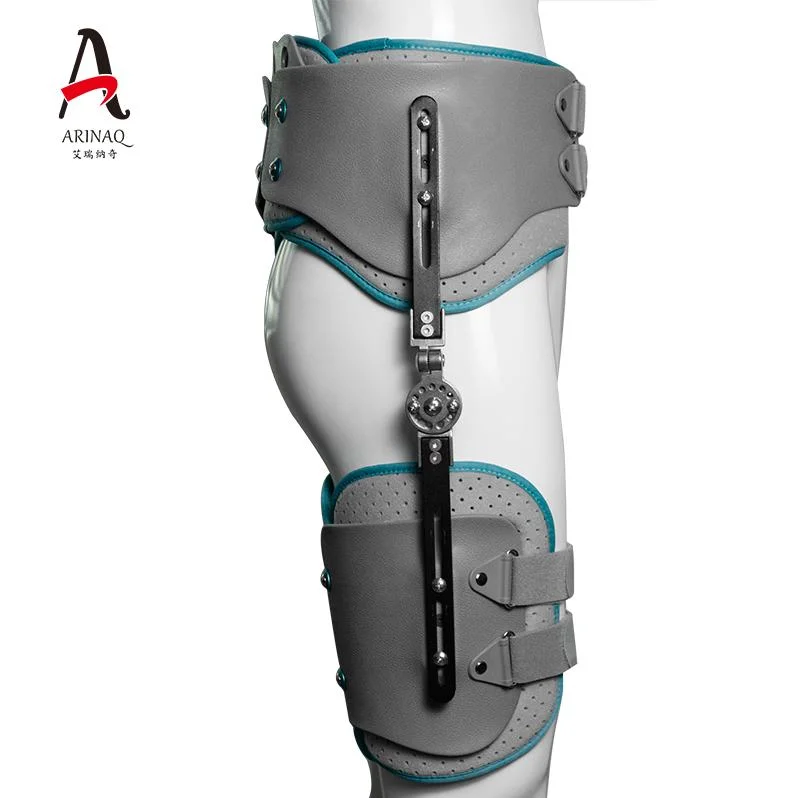 O esteio da perna ortopédica o esteio de joelho articulada Produto Esteio Supportknee de joelho