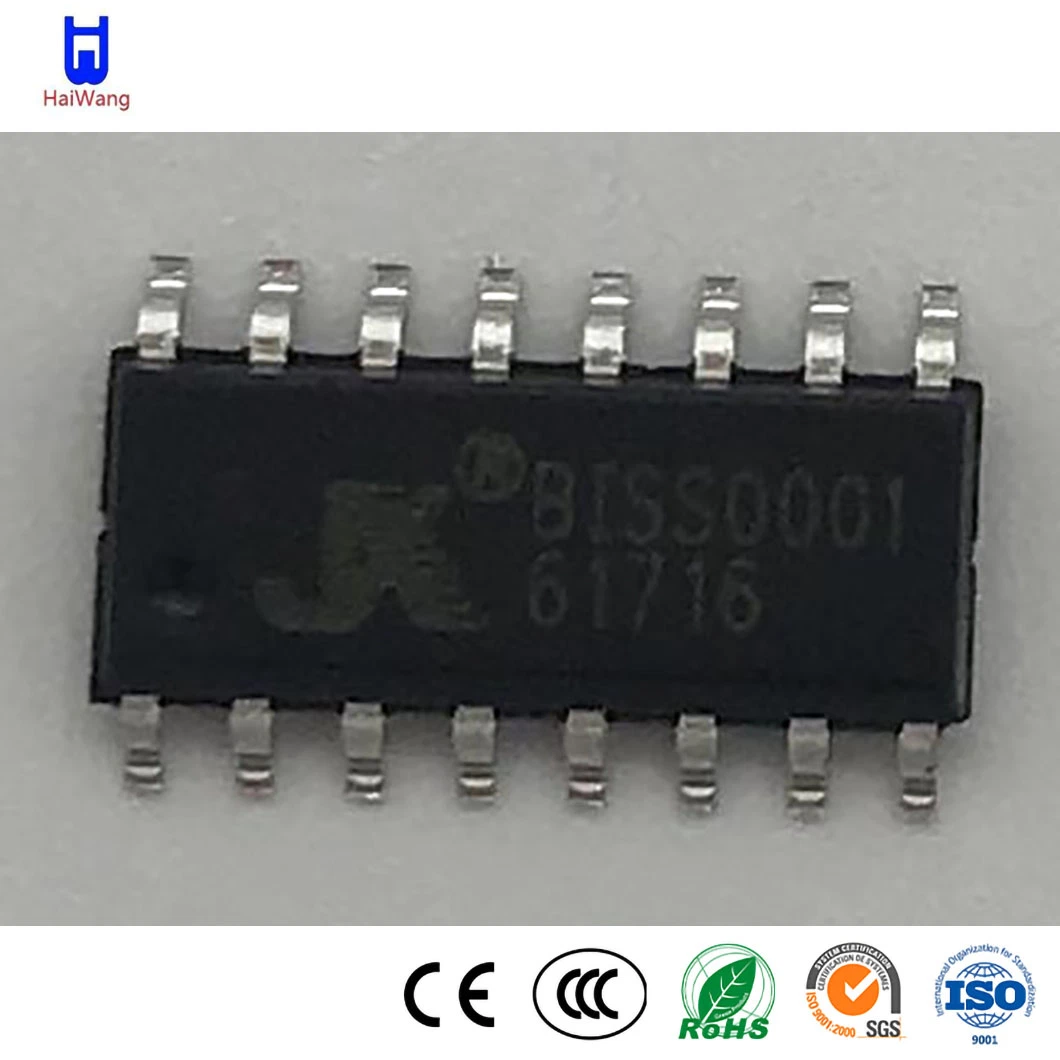 Haiwang Original New Quality Biss0001 Sop-16 Integrated Circuit Factory China Sensor Signal Processing IC Chips for Automatically Opening All Kinds of Devices