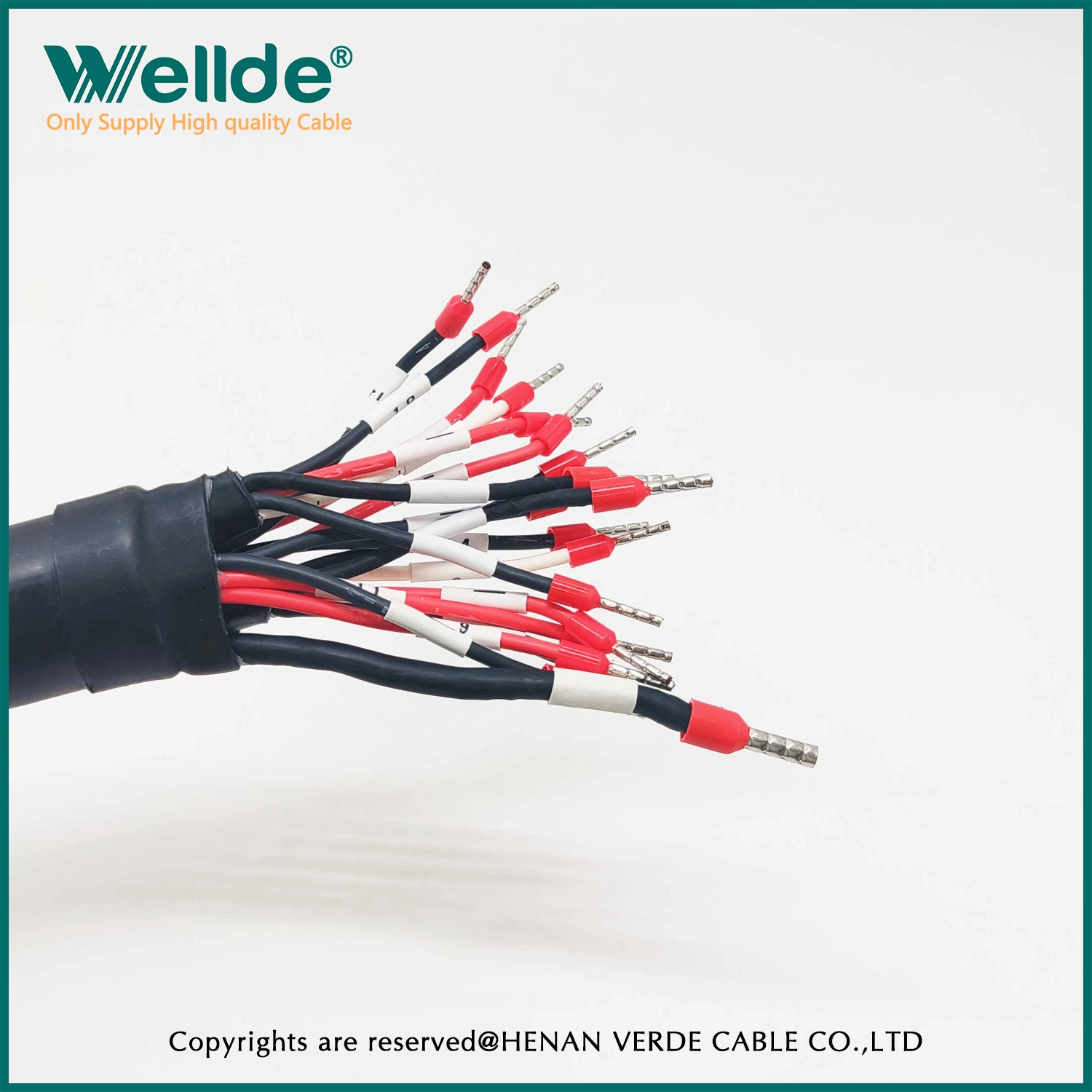Многожильный кабель питания с гибким импульсным кабелем Link Control, горячая продажа