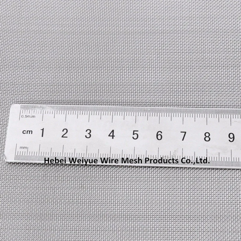 Ultra Fine Stainless Steel Woven Wire Mesh Sheets 316L 30 Micron Woven Wire Cloth