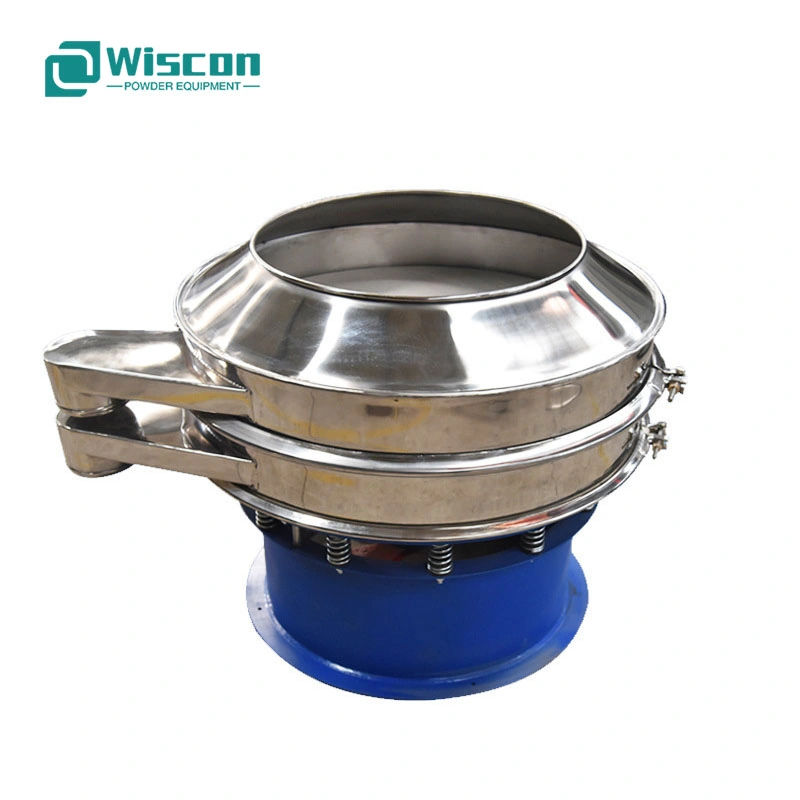 Fused Silica Glass Circular Vibrating Screener Sieve Separator