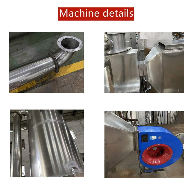 Flash Dryer Machine Low Consumption High Productivity