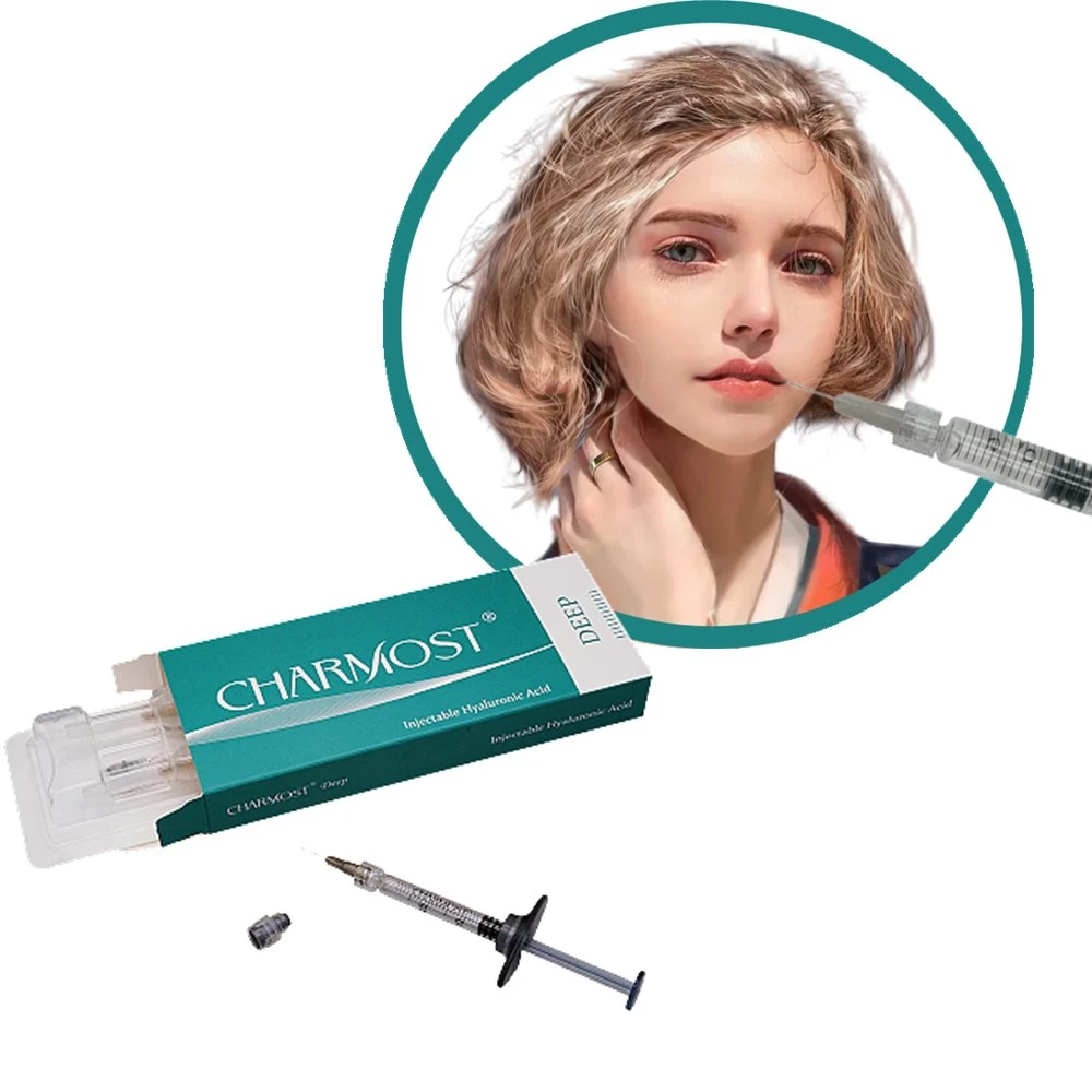 Cross Linked Hyaluronic Acid Dermal Filler Injection for Skin Care 2 Ml