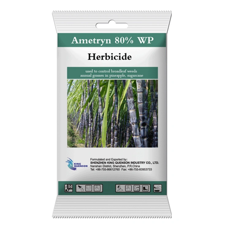 Livraison rapide de l'herbe Ametryn de contrôle 80 % Wp poudre herbicide