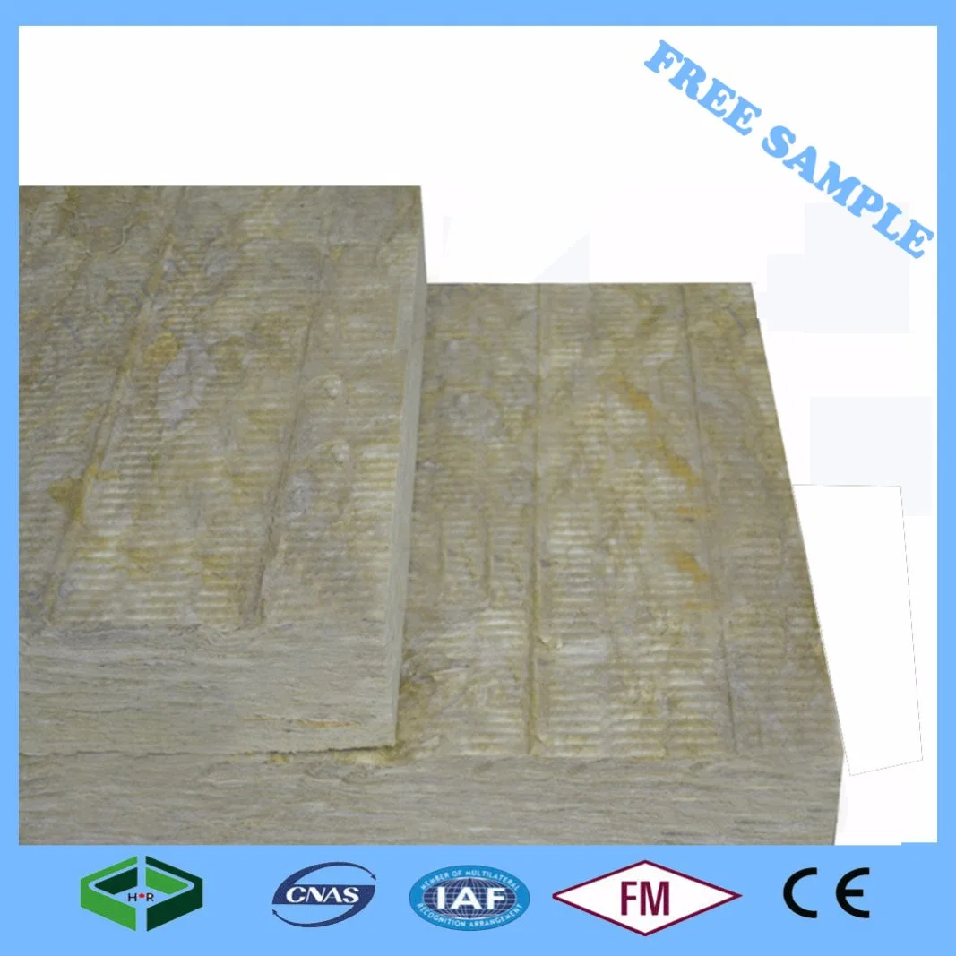 50mm 50kg/M3 Insulation Rock Wool Board with Low Density