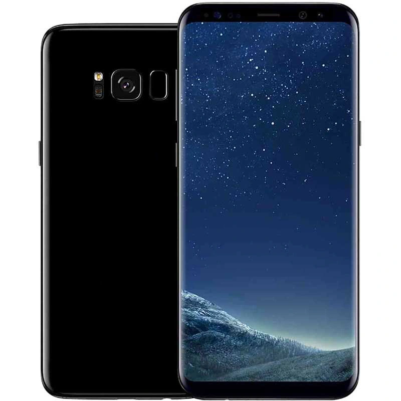 S8 G950 4G 64GB Black Large Screen Waterproof Mobile Phone Smartphone Super Long Standby Wireless Charging Beauty Camera 6500 Battery Drop-Proof Mobile Phone Sm