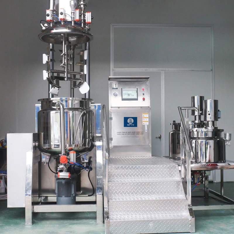 High Shear Cosmetic Mixer Homogenizer Cream High Pressure Homgenizer Mixing Tank