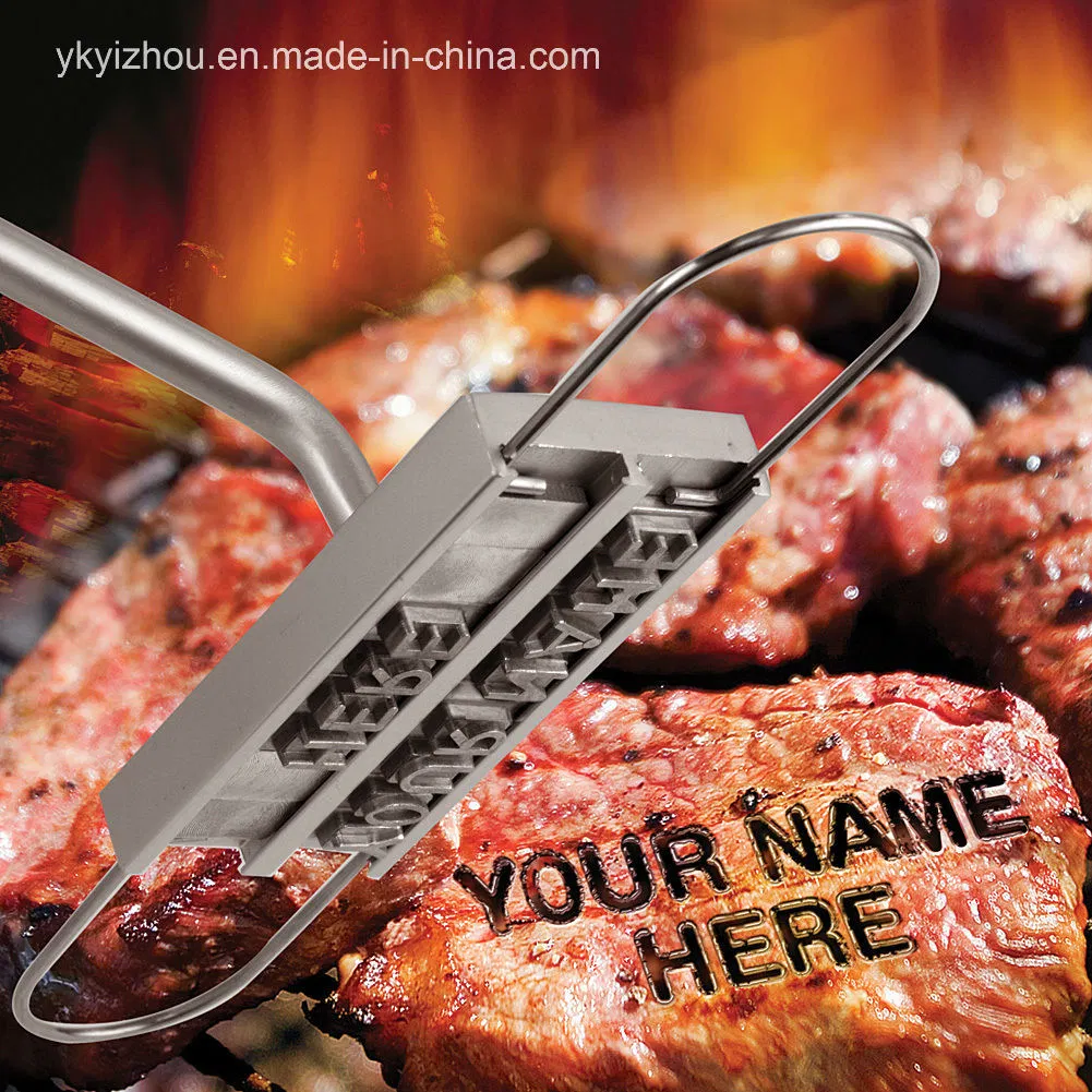 2017 New BBQ Branding Iron with Changeable Letters