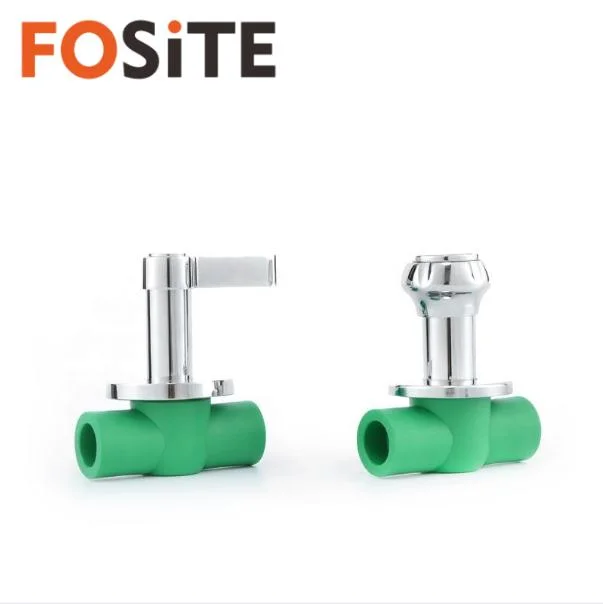 Fosite Factory Wholesale/Suppliergreen Color PPR Plastic Ball Valve