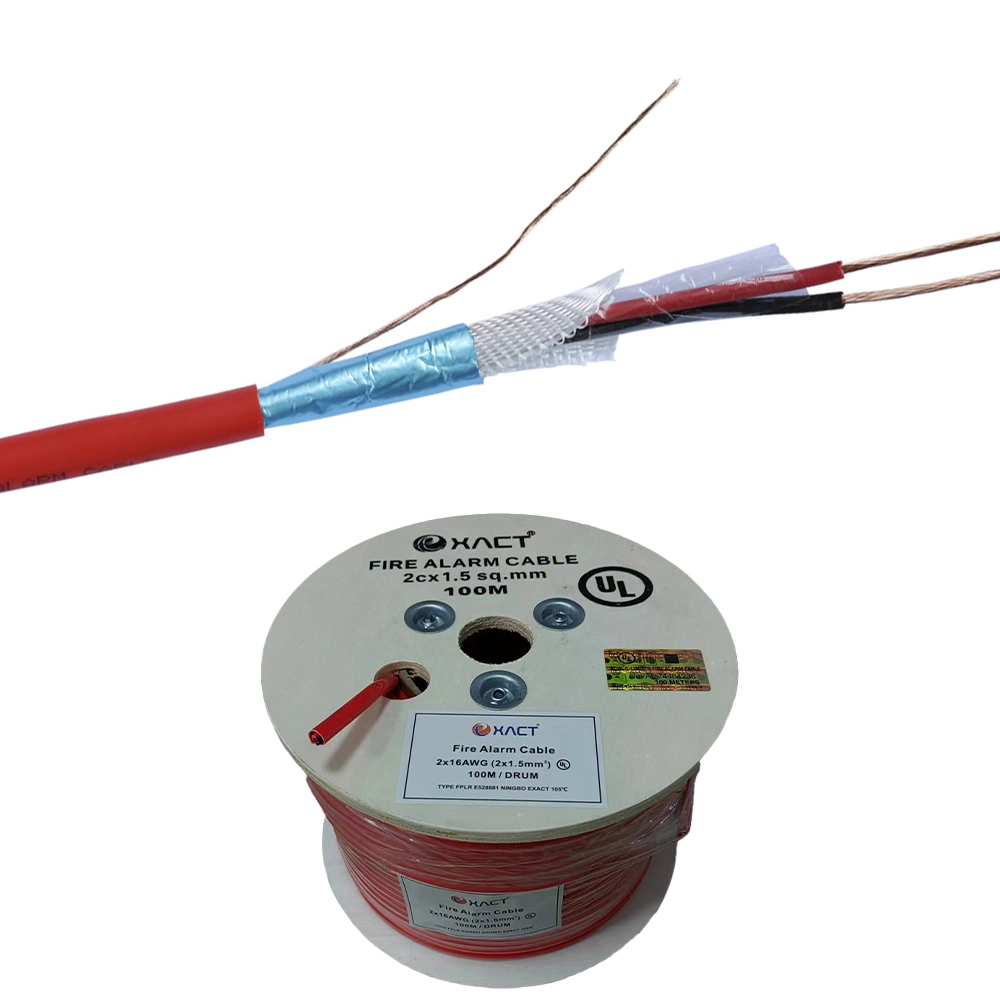 Screened Unscreened Tinned Copper Stranded Solid Fire Resistant Silicone Rubber UL LPCB Low Smoke Fire Alarm Cable