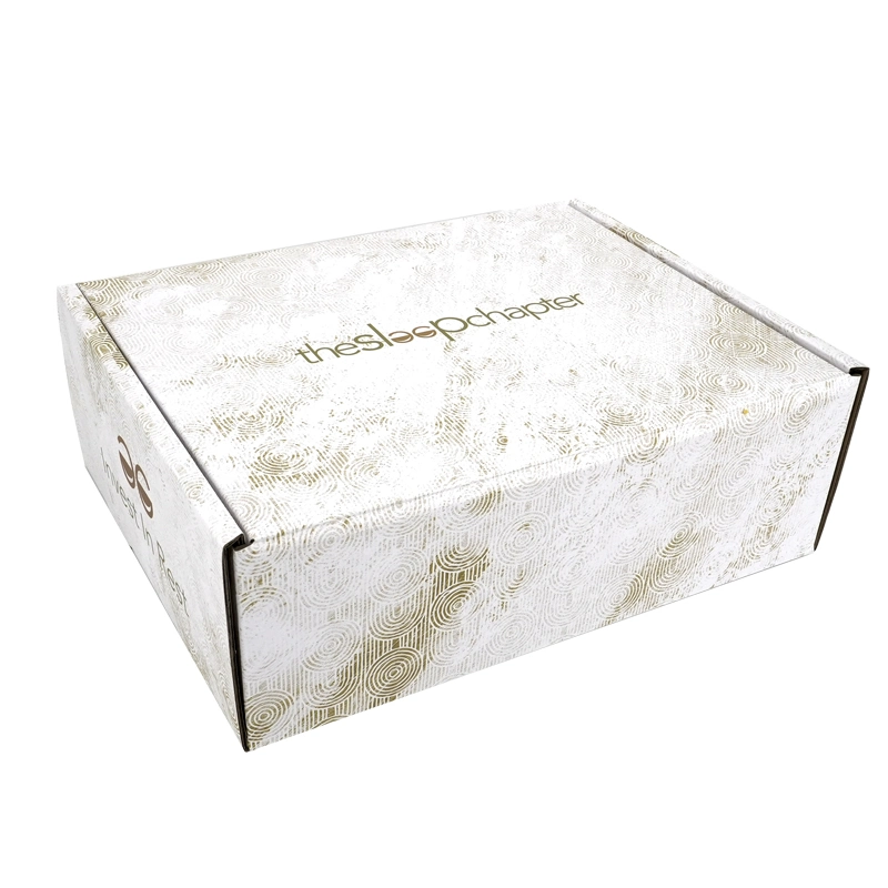 Custom Print Strong White Clothing Packaging Box