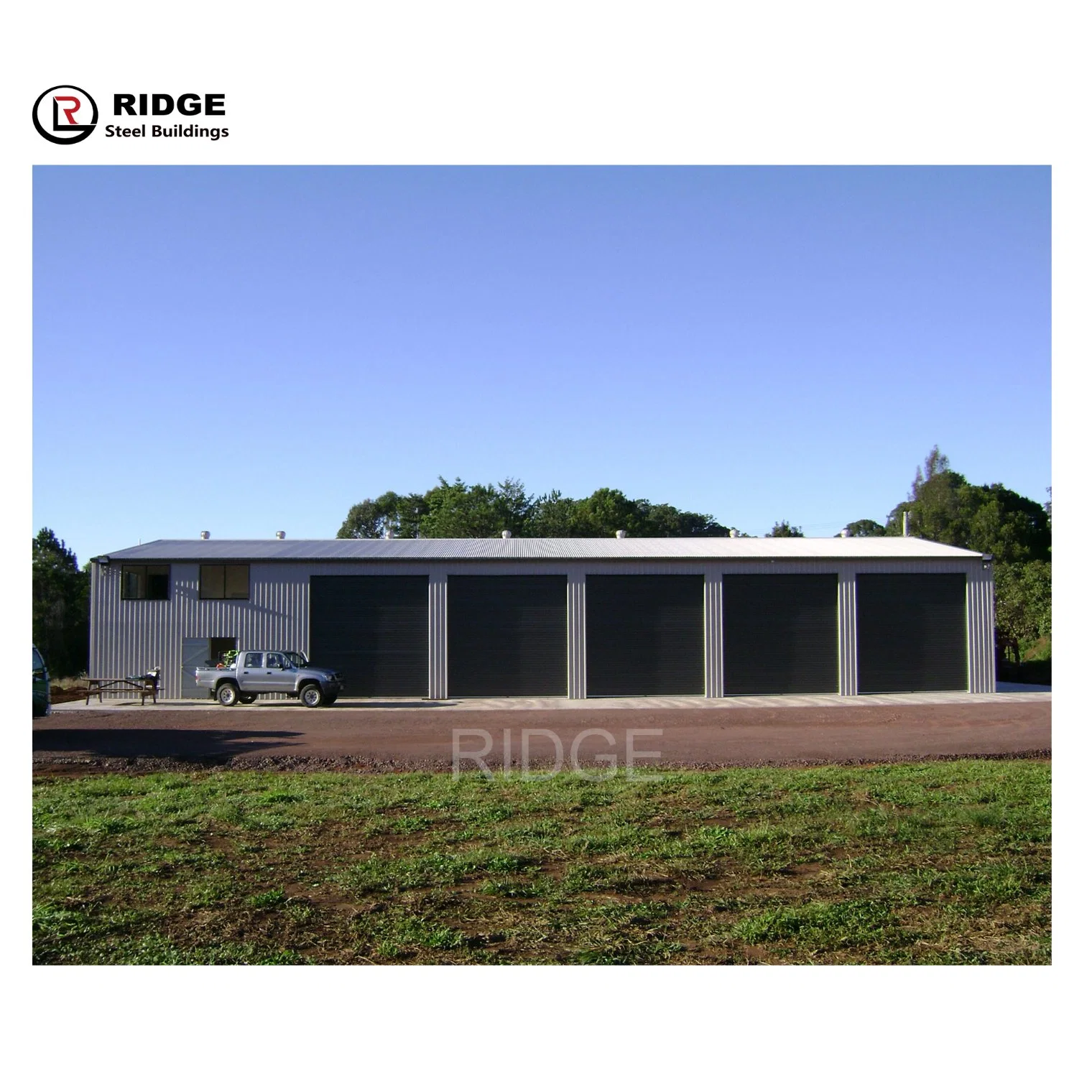 Steel Structure Warehouse Workshop Purlin Steel Beam Side Shed Z-Shape Prefab Storage