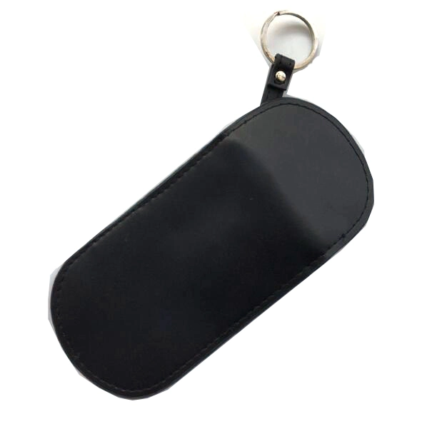 Car Key Fob RFID Signal Blocking Bag, Faraday Bag, Antitheft Car Key Pouch with Stainless Steel Hanging