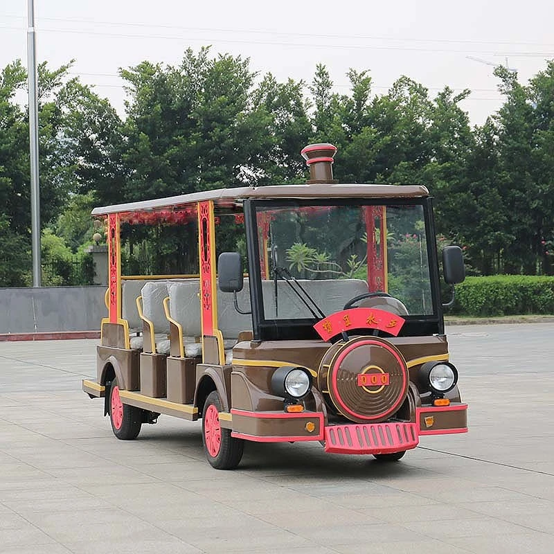 Autobús lanzadera Personal Mini Eléctrico turismo alquiler de coche Tourist Shuttle (DN-14B)