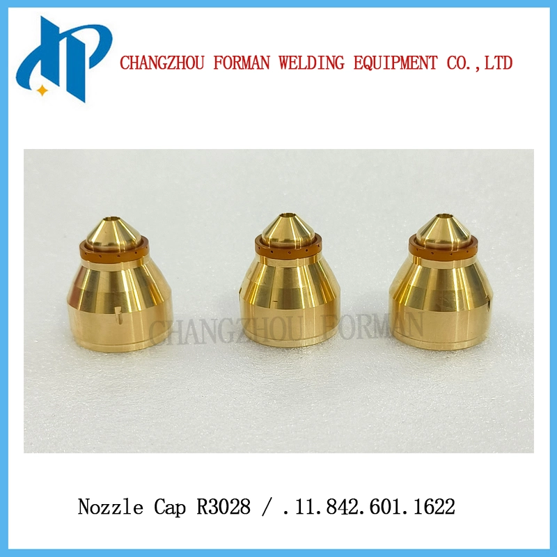 Nozzle Cap R3028 Retaining Cap. 11.842.601.1622 for Kjellberg Plasma Cutting Torch Consumables