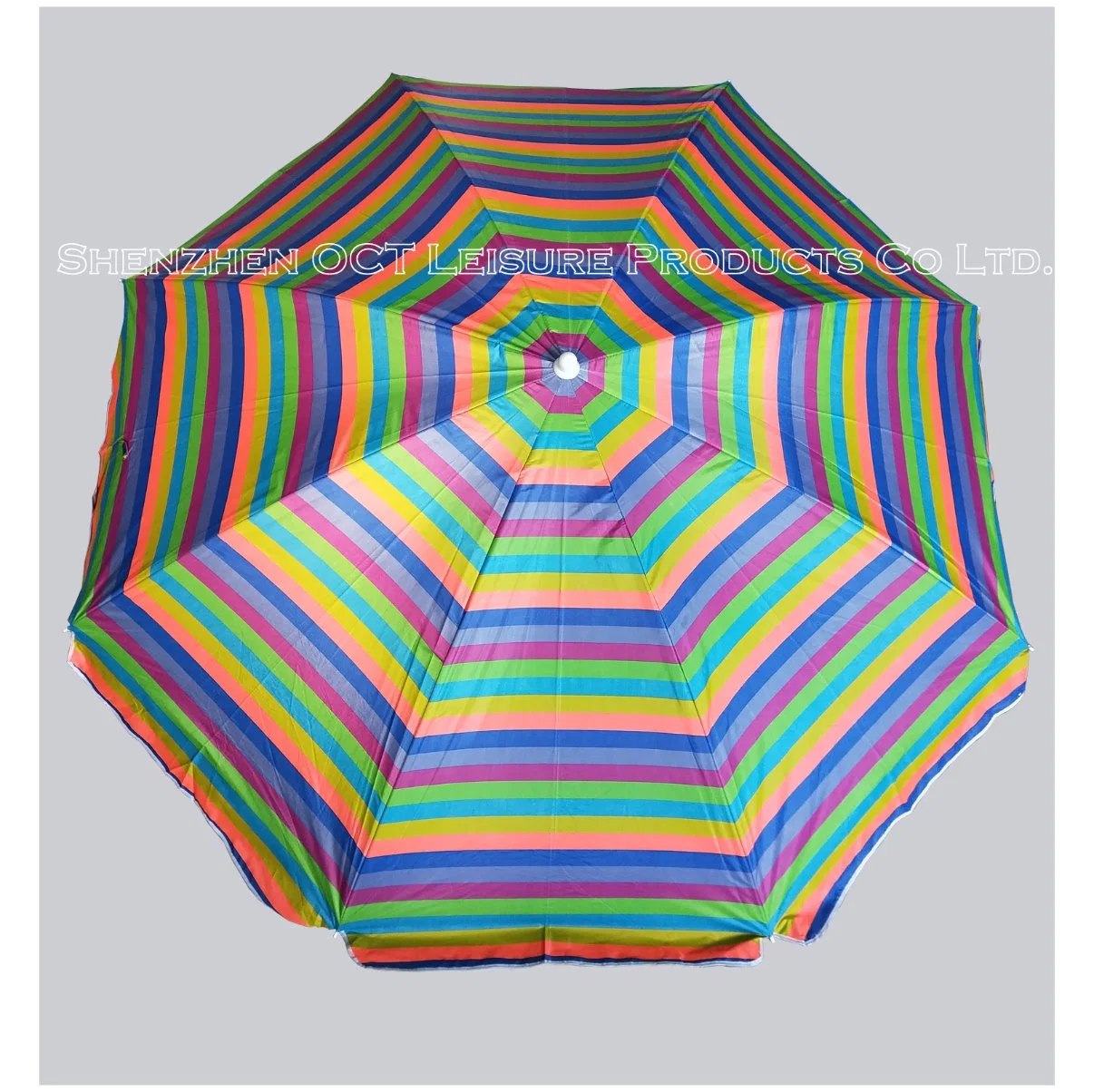 Quality Stripe Beach Umbrella for Leisure Activity (OCT-BUNUVS03)