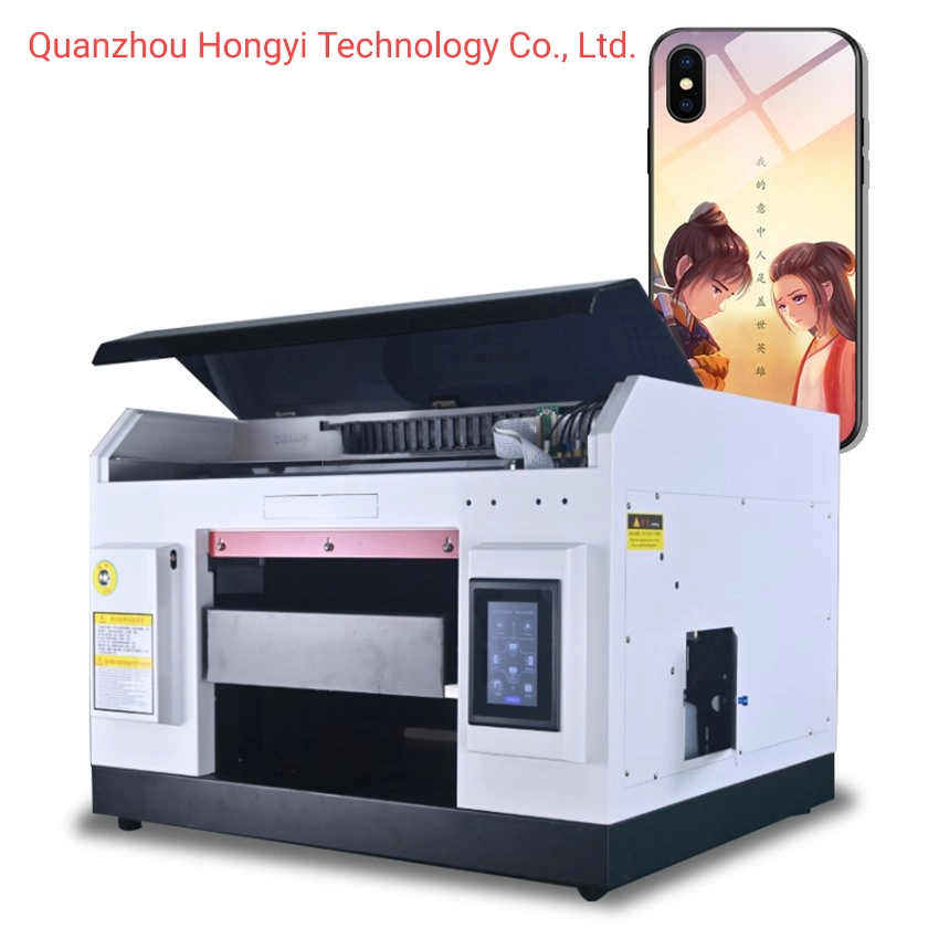 2022 New Product A3 UV Flatbed Mobile Phone Case Full Size Printing Machine UV LED Printer with Espon Tx800