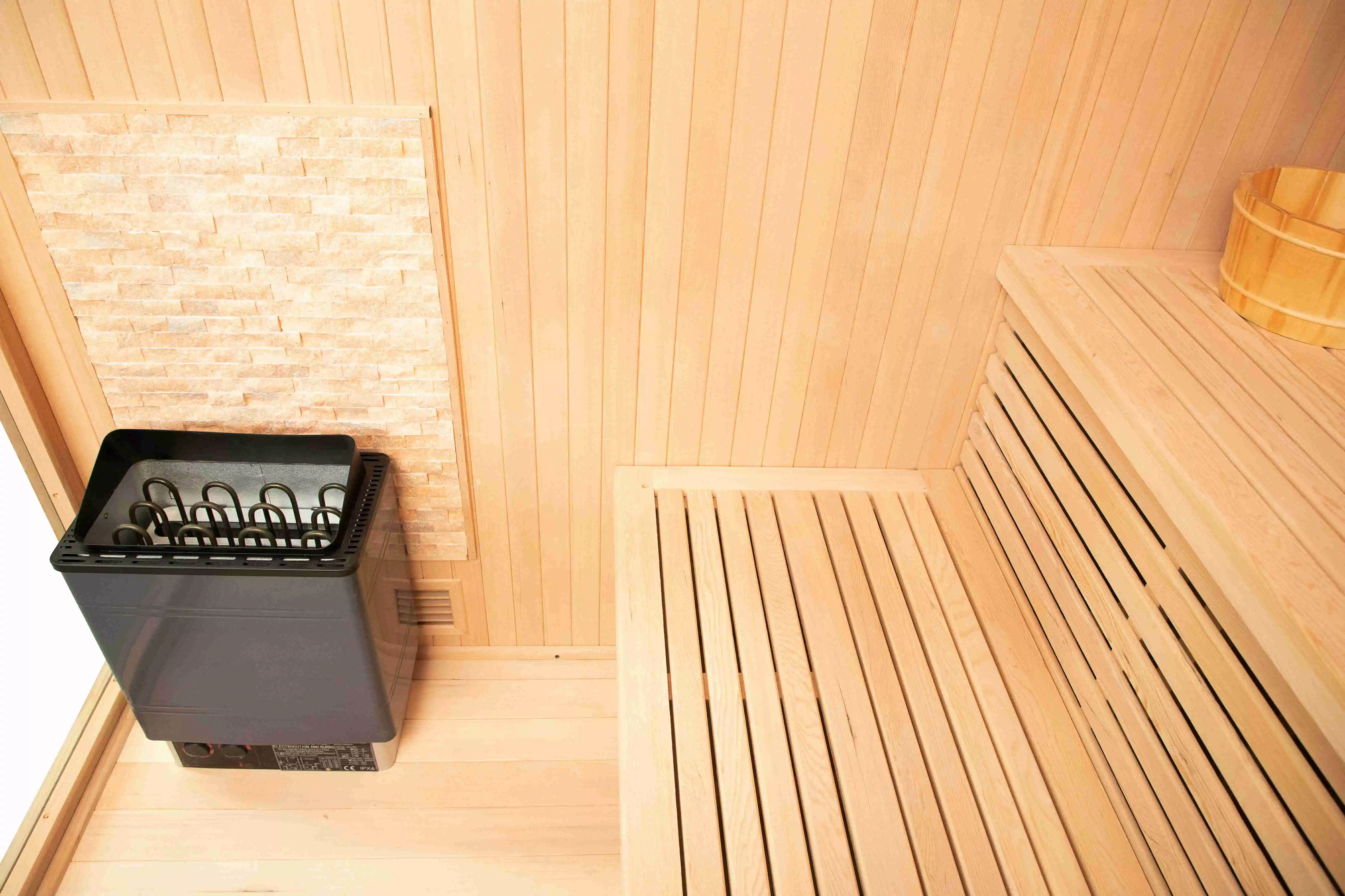 Wholesale/Supplier Customization Wet Steam Sauna Room with Harvia Stove