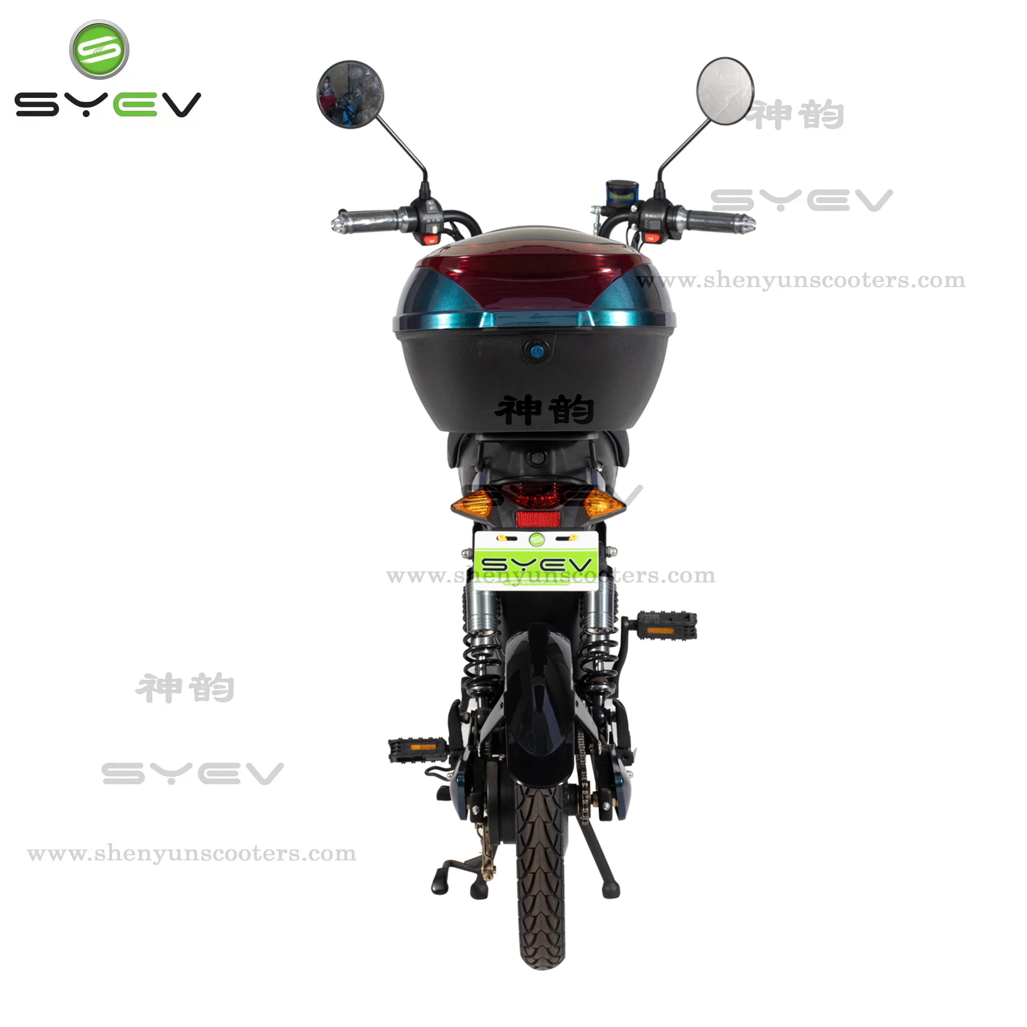 Venta caliente Syev bicicleta eléctrica con 48V / 12ah, la velocidad a 35km / h gama 30-40km, Scooter eléctrico certificado CE