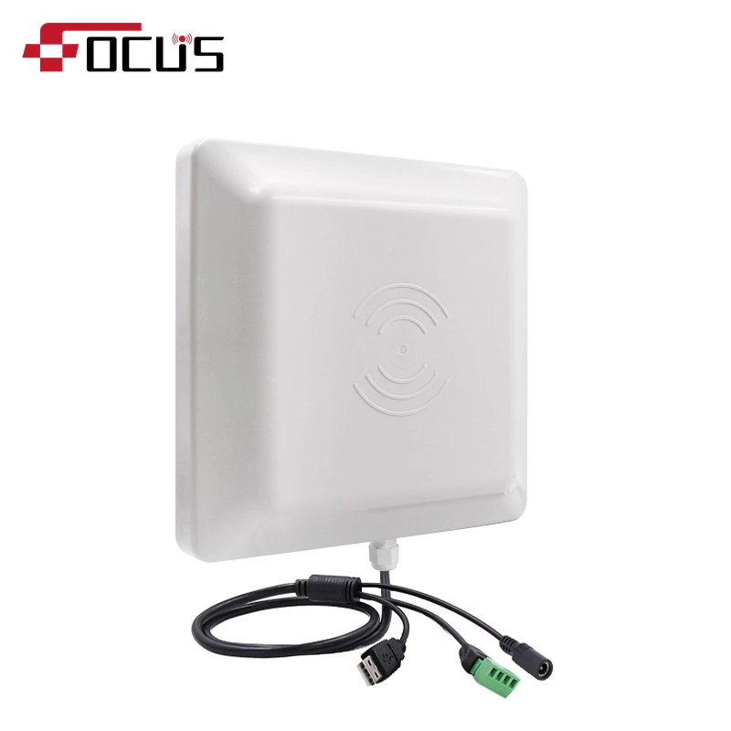 Lector RFID pasivo UHF lector RFID de largo alcance RS232 Wiegand Gestión de estacionamiento