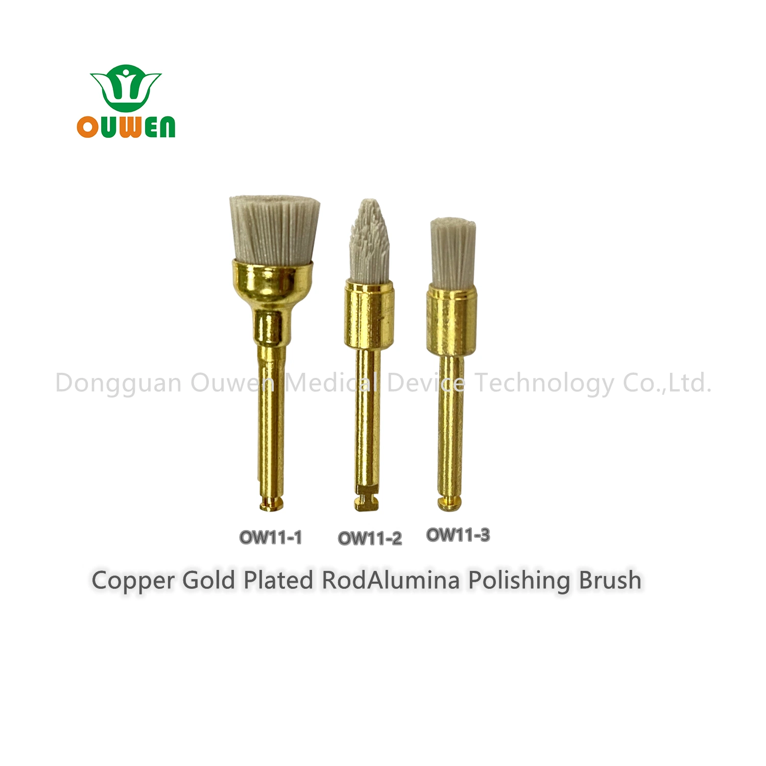 Ouwen OEM Dental Micro Brush Prophy Brush Polishing Brush with ISO13485 CE Certificates