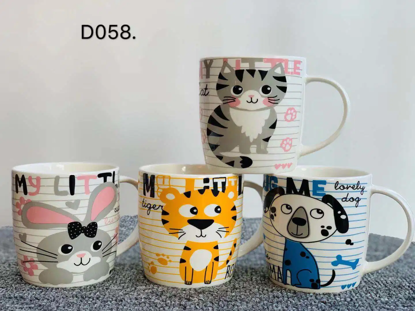 Wholesale/Supplier Exporter Designs Ideas 12oz 360ml Juice Coffee Tea Ceramic Mug Porcelain Cup for Festival Gifts