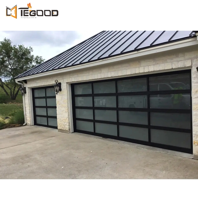 PVC/Wood/Aluminum/Glass Auomatic Roller Shutters for Garage Use