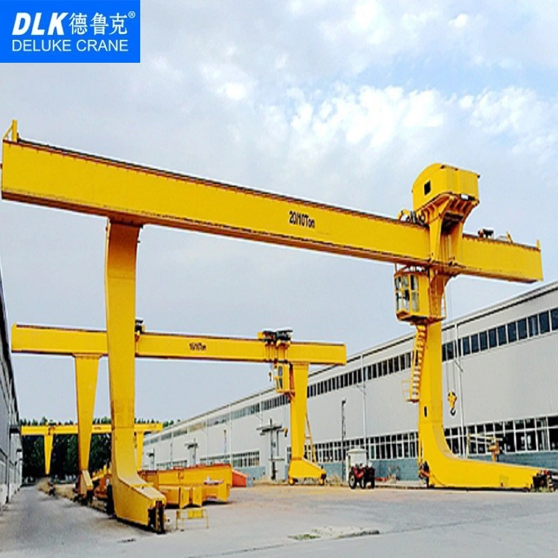 32t Capacity Mdg L-Leg Box Shape Structure Single Girder Gantry Crane Outdoors