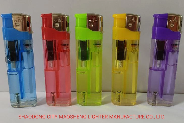 Disposable Electronic Cheap Plastic Butane Gas Lighter for Cigaretter