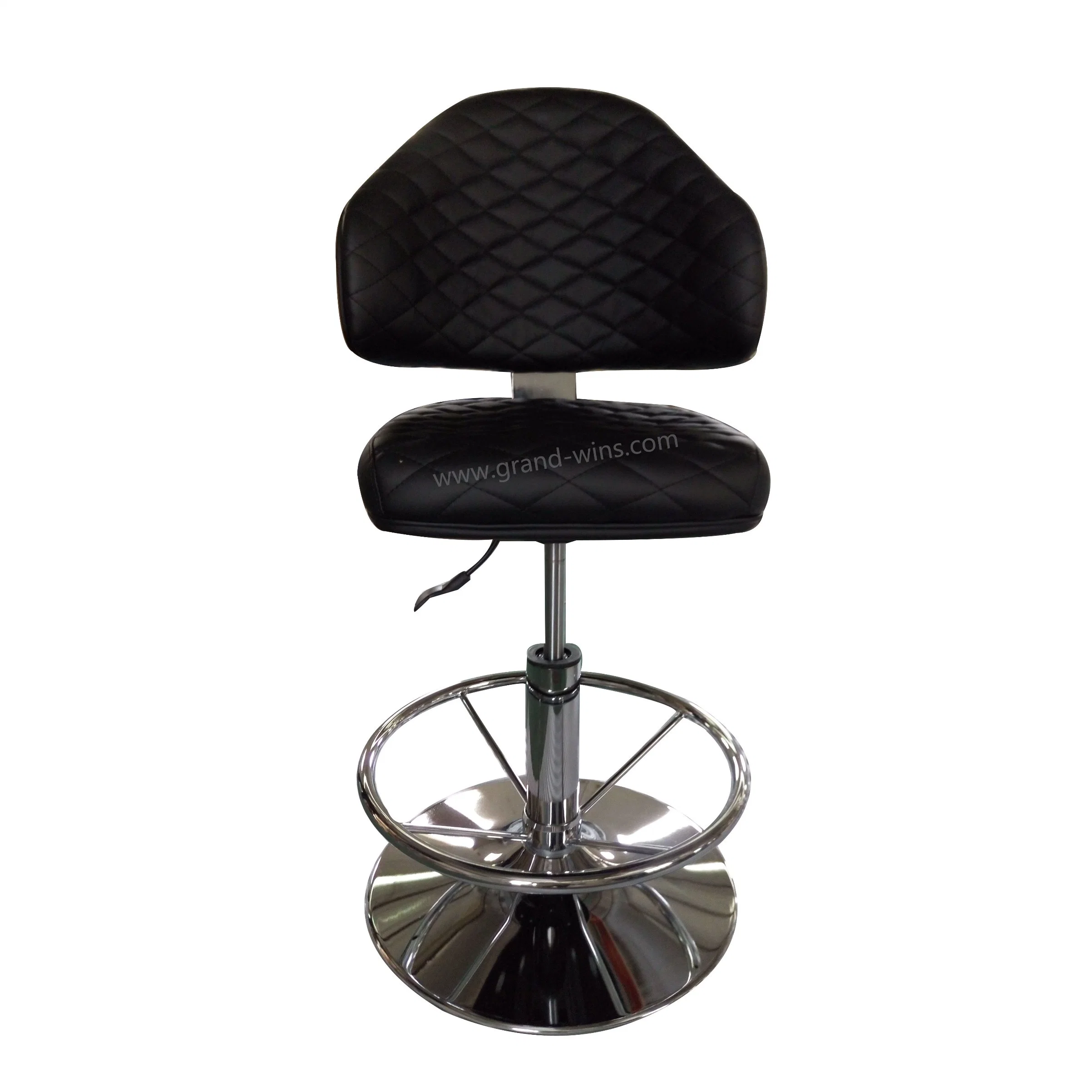 Heavy-Duty Adjustable Height Metal Used Bingo Chairs for Casino