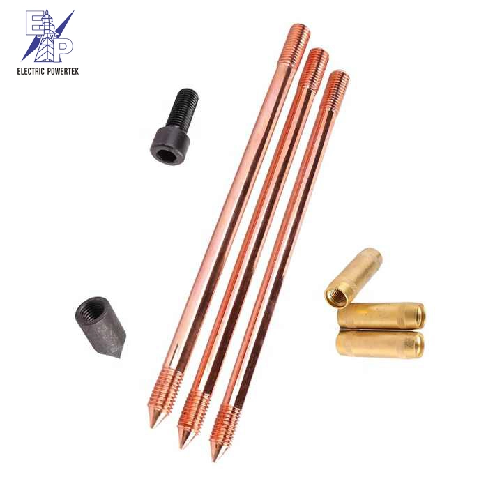 Connecting Grounding Stud Earth Rod Accessories Driving Head