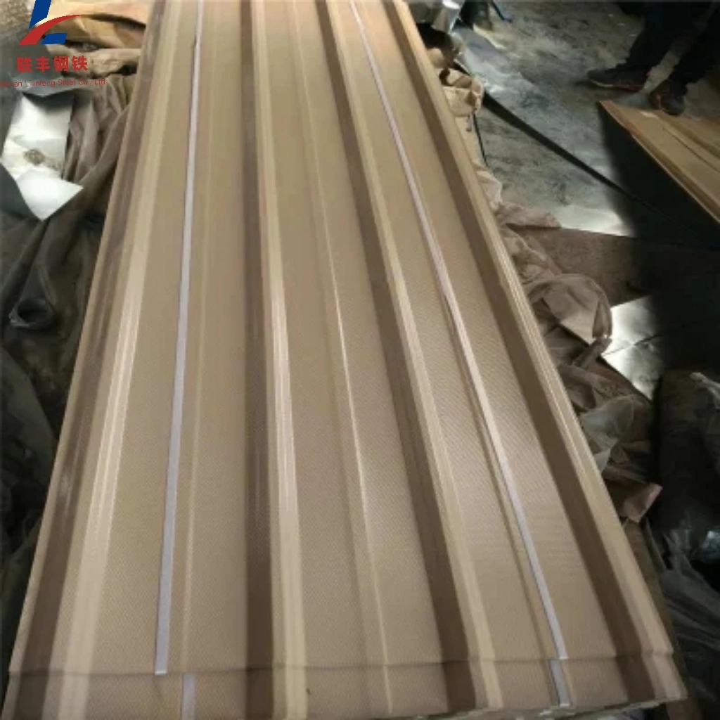 Pre Color Coated Galvanized Iron Profile Sheets PPGI Plates Painted Roofing Sheets