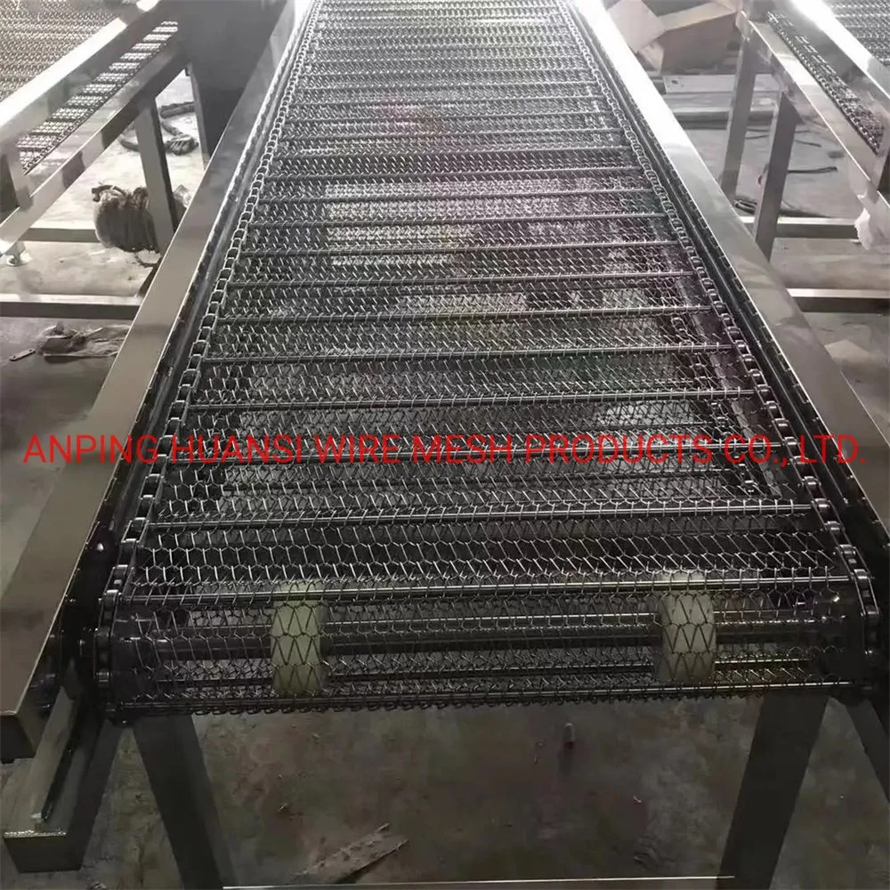 Stainless Steel Spiral Wire Mesh Conveyor Belt for Quick Freezer