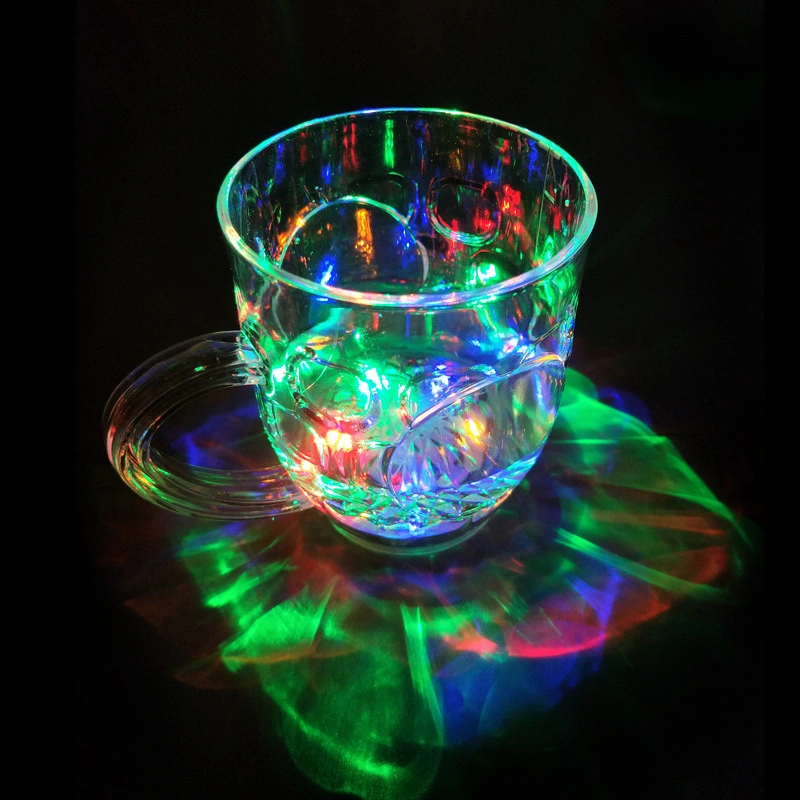 Multi-Color RGB Colar Change Water Liquid Activated Flashing Light up LED Cup