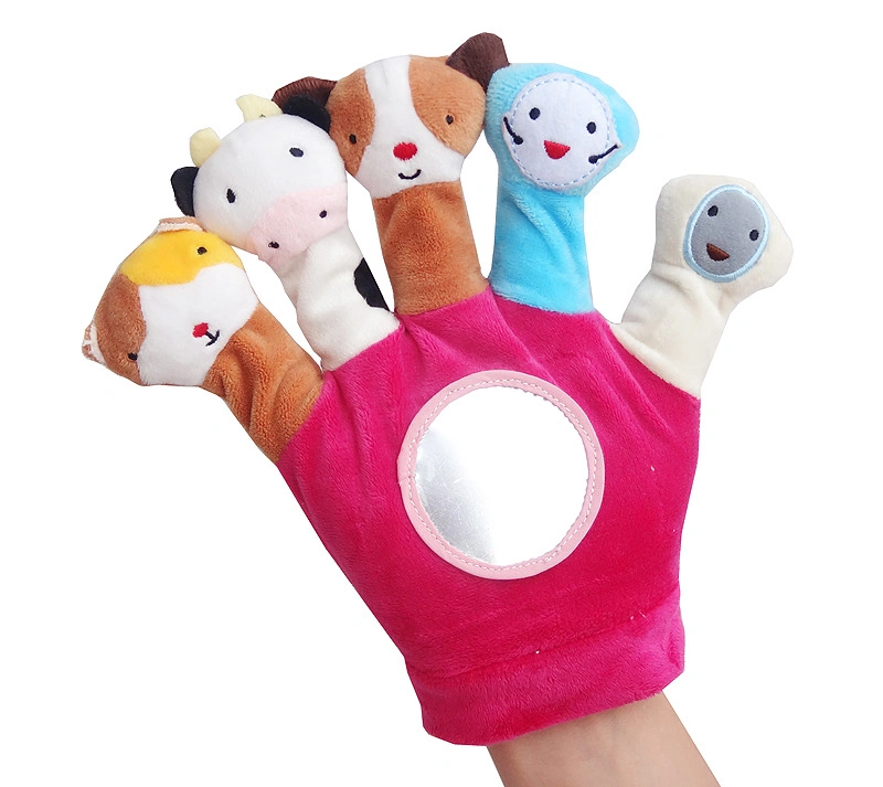 Learning Toys Preschool Educational Toys Panda Cute Soft Plush Hand Puppet Toys Finger Puppet