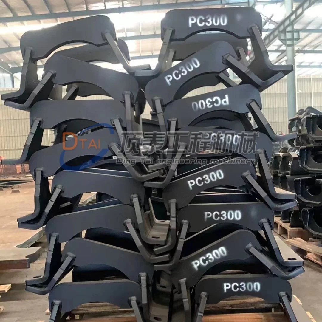 PC300/PC360 Guard Steel Plate Excavator Track Chain Link Guard Bulldozer Track Chain Guard Track Link Protector OEM Dimension Excavator Link Guard