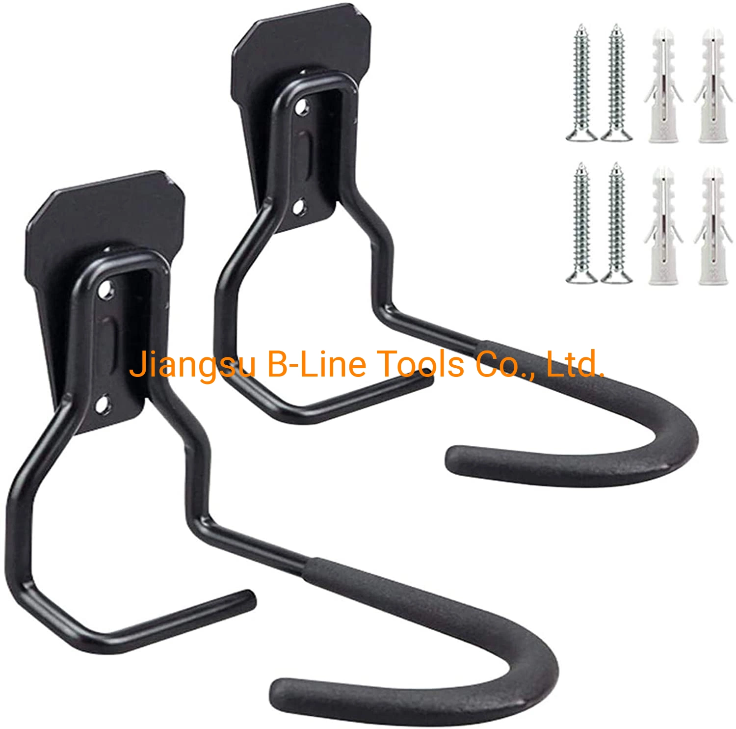 2 Pack Bike Hangers Hooks Wall Mount for Garage