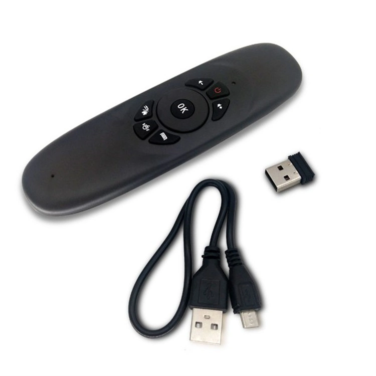 C120 Air Mouse with Voice Search Smart TV Remote 2.4G Portable Wireless Keyboard for Smart TV Remote Control