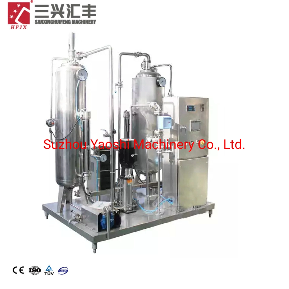 Carbonated Soft Drink Mixer for Beverage Line