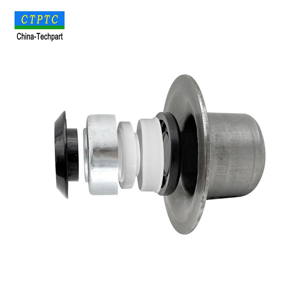 Tk6204-108 Belt Conveyor Parts Roller Metal Cover Bearing Metal Cover