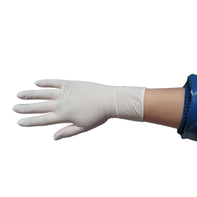 Disposable Medical Use Free-Powder Latex Examination Glove