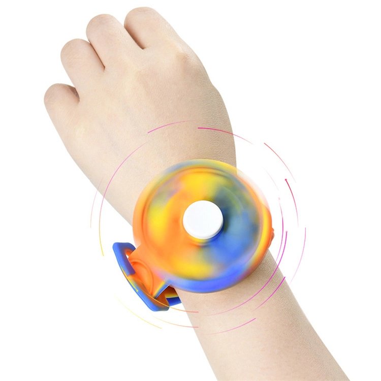 Bubble Armband Fidget Spielzeug Rotierende Version Fingertip Top-Version Kinder′ S Erwachsene Presse Spielzeug Silikon Rotate Armband Uhr