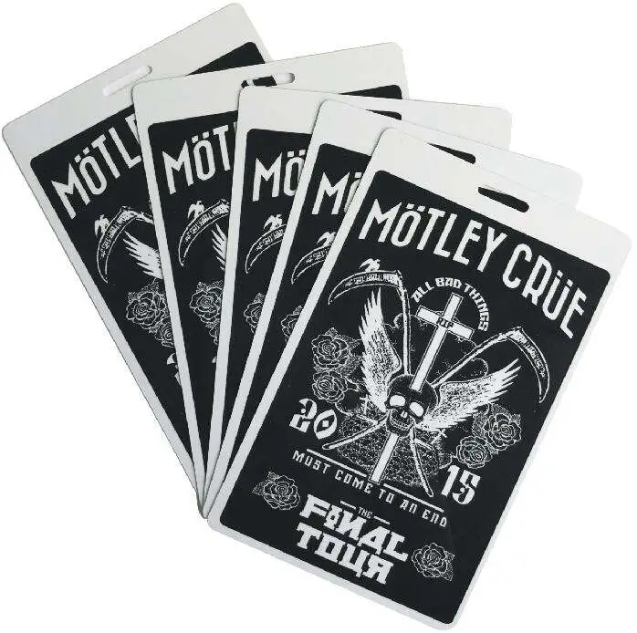 PVC Printing Game/Event/Party Badge Cards Lanyard Available